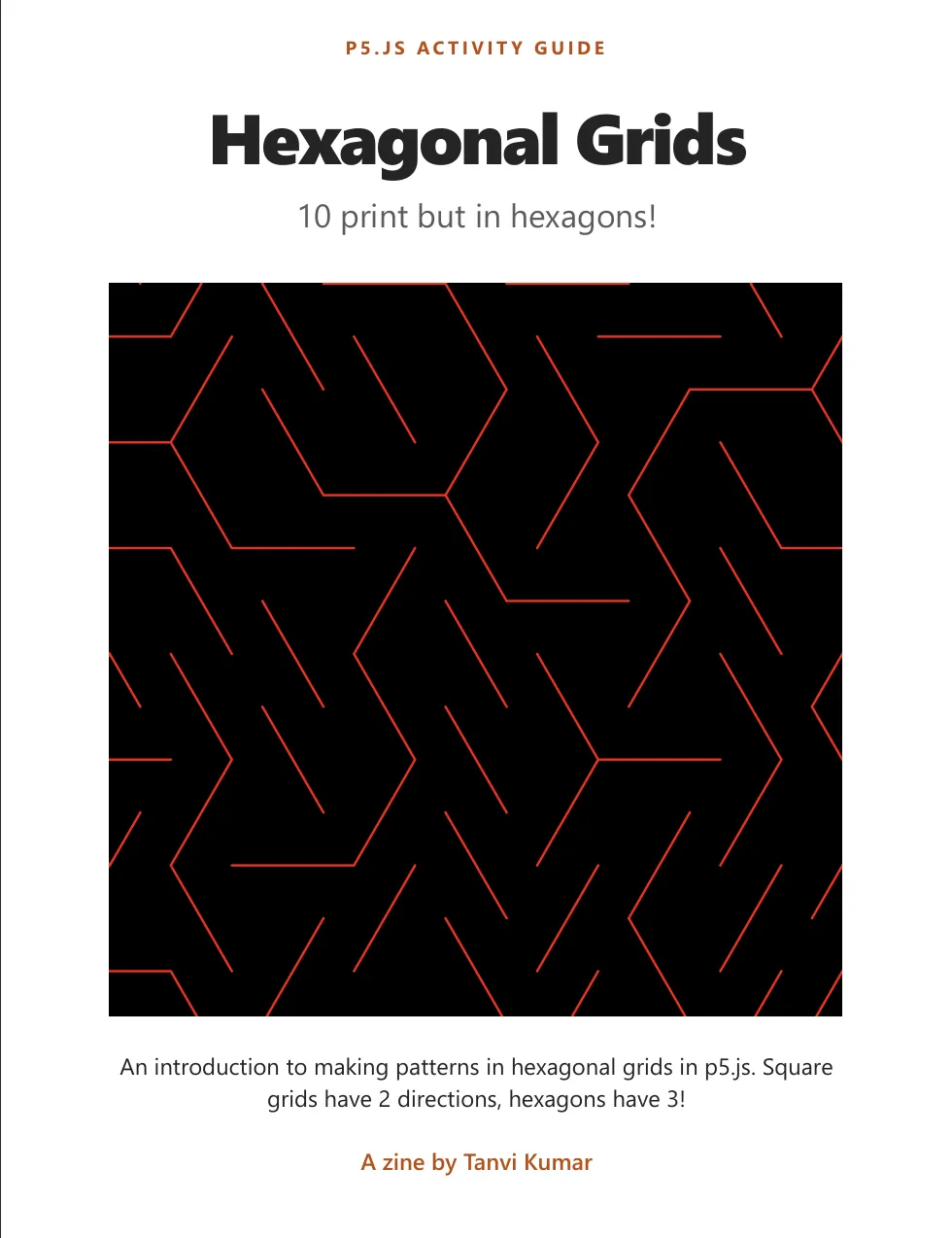 Hexagonal Grids with p5js